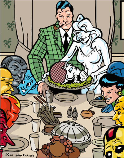 Robot Thanksgiving!